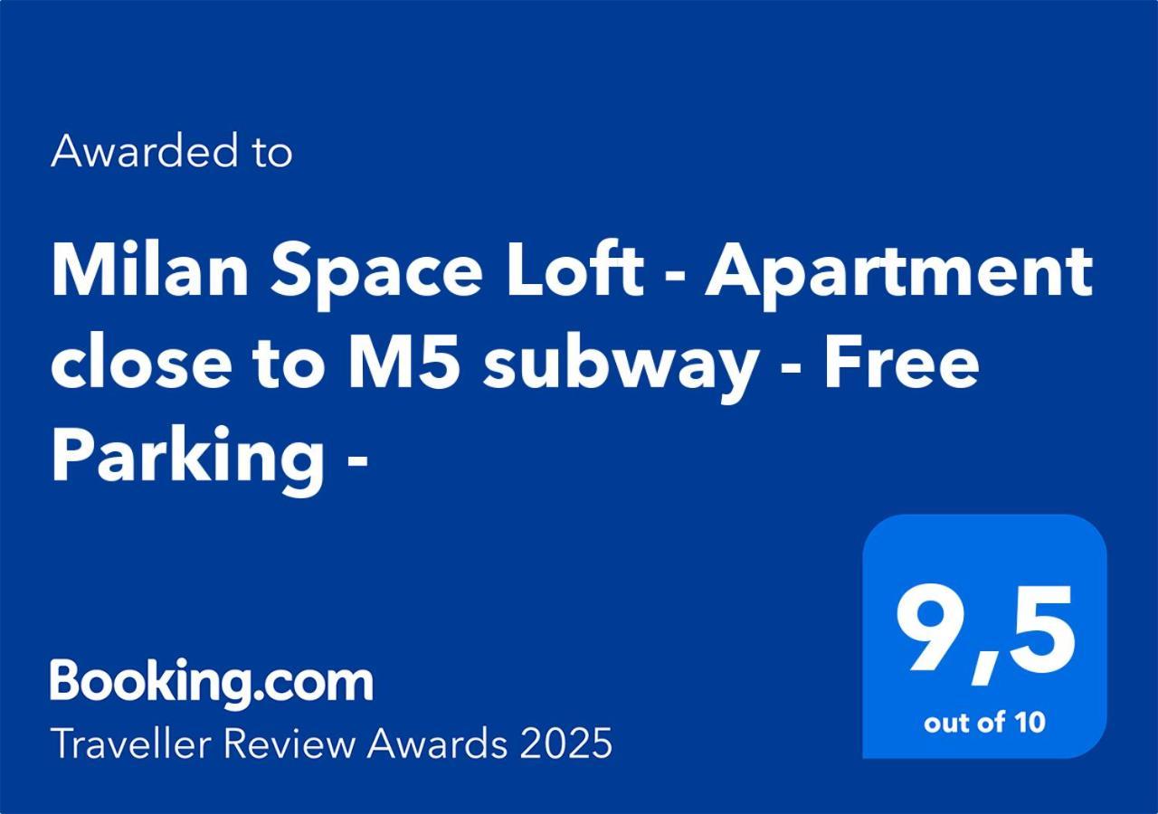 Milan Space Loft - Apartment Close To M5 Subway - Free Parking - Sky & Netflix Tv 외부 사진